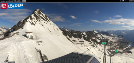 Imagen de vista previa de la cámara web Sölden - Schwarze Schneid